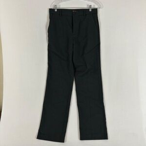 Ben Sherman super-sharp charcoal Black dress pants 32-long see Measurements